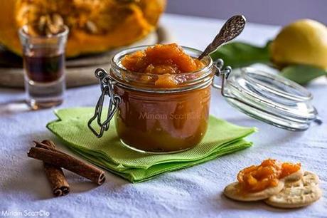 Marmellata di zucca all'amaretto