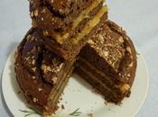 Torta castagne, cacao, nocciole cachi (senza grassi)