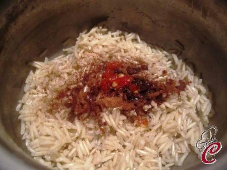 50 sfumature di .... mela: piccante di basmati integrale affumicato con mela e melagrana