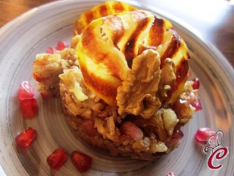 50 sfumature di .... mela: piccante di basmati integrale affumicato con mela e melagrana