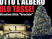 Sotto l'albero solo tasse: meno male Renzi!