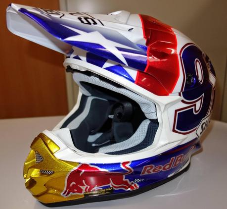 Shoei VFX-W M.Màrquez Superprestigio Dirt Track 2014 - design by Drudi Performance