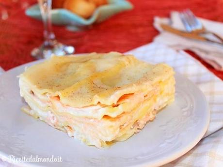 Lasagne al salmone affumicato