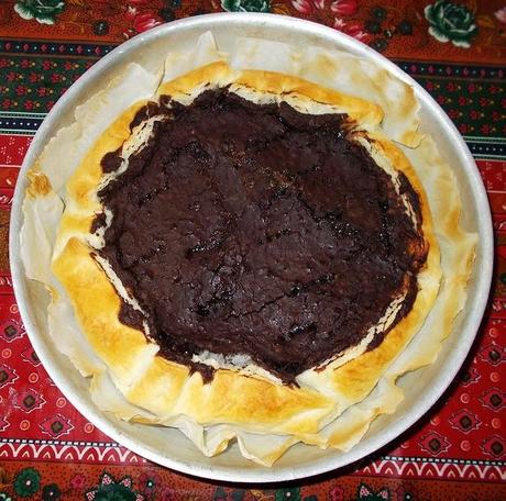 Crostata cioccolato e lenticchie