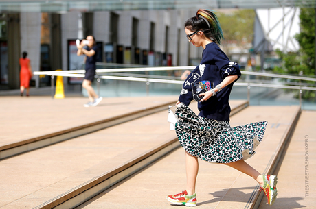 In the Street...All crazy for Irene Kim