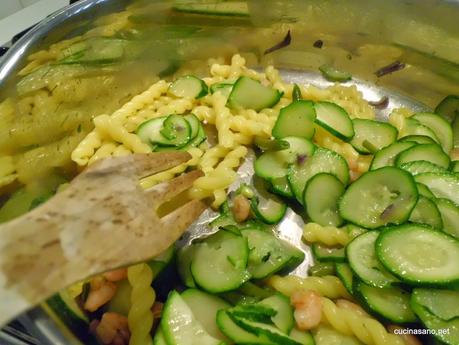 I Menù delle Feste - Pasta di Gragnano I.G.P. al Limone Fagiolini, Zucchine e Gamberetti