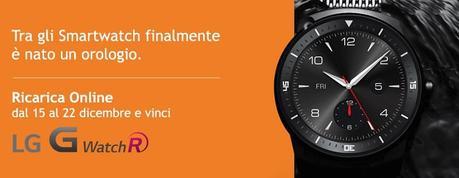 Wind ti regala un LG G Watch R al giorno se ricarichi online Wind ti regala un LG G Watch R al giorno se ricarichi online