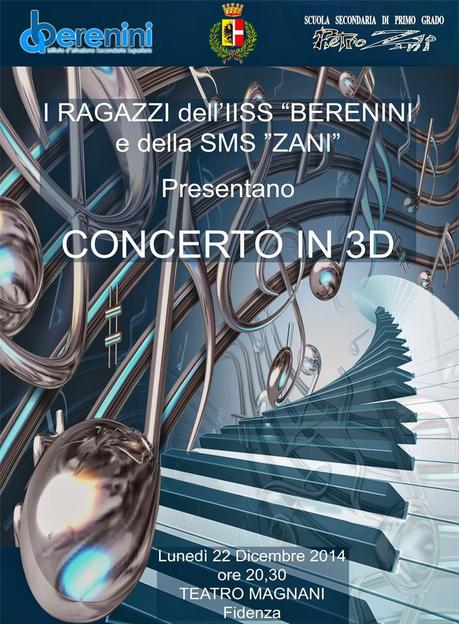 Un concerto tridimensionale: l'istituto Berenini al Magnani.