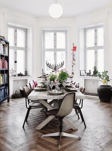 Case vestite a festa