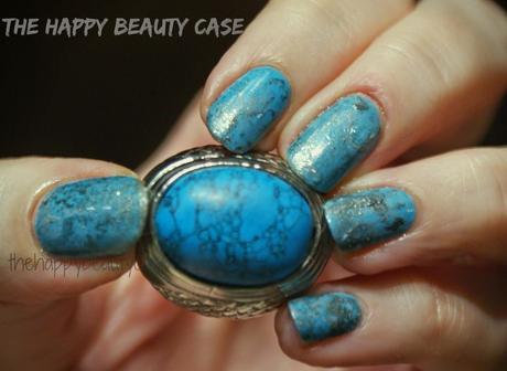 [Birthstone Challenge] #12 December: Barry M Turquoise (Faux-stone)