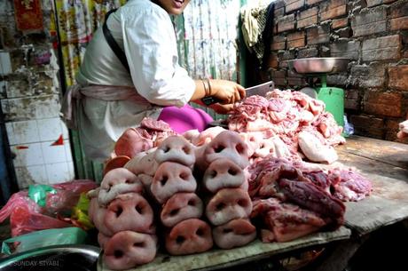 Teuk Thla market phnom penh cambogia 