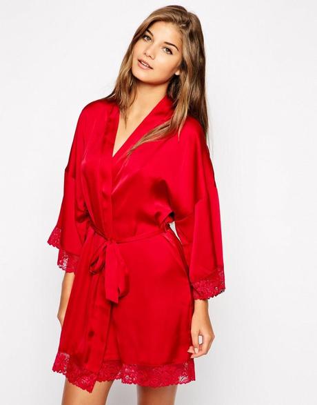 kimono rosso corto