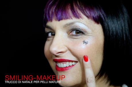 Smiling makeup trucco di natale