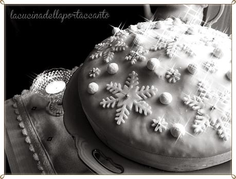 Torta Cristalli di Neve / Cake Snow Crystals