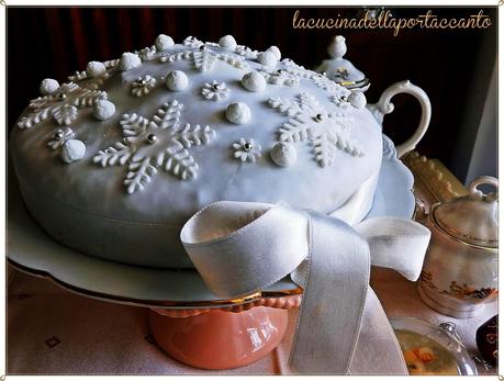 Torta Cristalli di Neve / Cake Snow Crystals