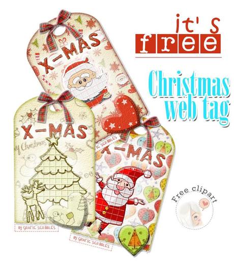 Free Christmas Web Tag