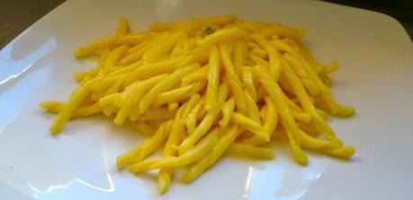 Strozzapreti  gorgonzola e zafferano