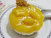 Mini cheesecake alla pesca