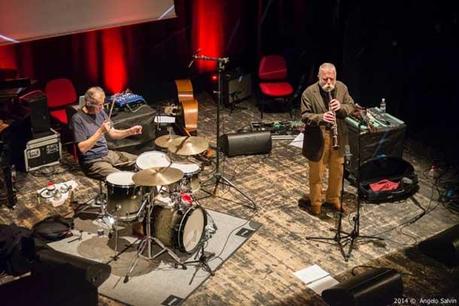 Peter Brötzmann e Steve Noble © Angelo Salvin