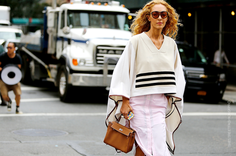 In the Street...Slit skirt with lace closure