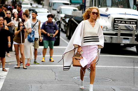 In the Street...Slit skirt with lace closure