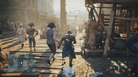 Un suggestivo escamotage per risolvere il problema del pop-up dei passanti in Assassin's Creed Unity? - Notizia - PS4