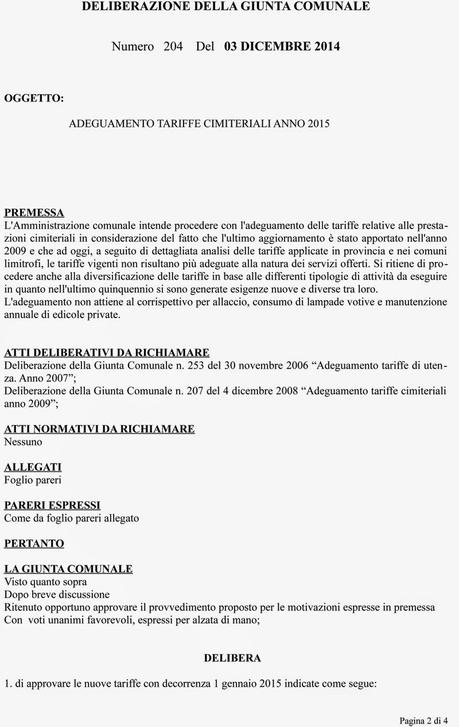 Tassati da vivi e da morti. Dal 2015 la tassa sul caro estinto raddoppia o quasi