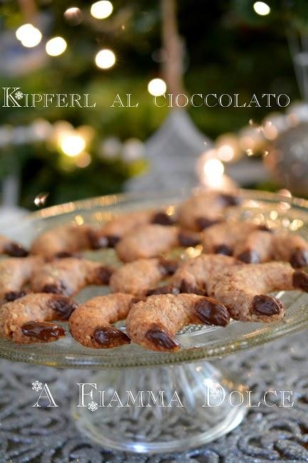 Kipferl vegan al cioccolato