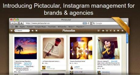 Pictacular: visualizza Instagram in stile Pinterest