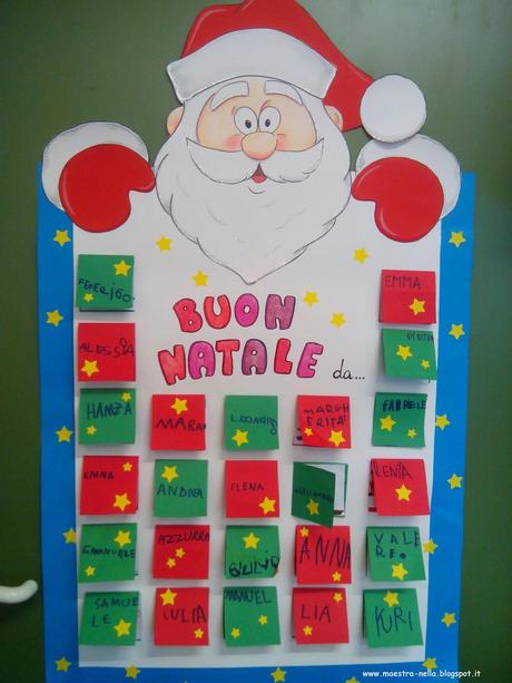 cartellone Babbo Natale