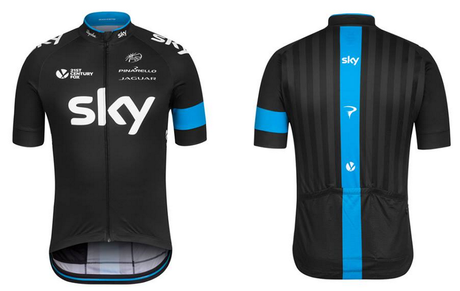 Sky, Svelata la nuova maglia per il 2015