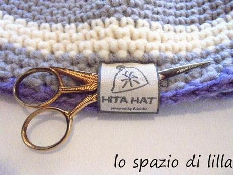 lilla's tutorials...Come cucire l'etichetta su HITA HAT Adriafil / How to sew the label on HITA HAT by Adriafil