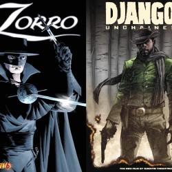 Django e Zorro insieme in un film DjangoZorrocomic