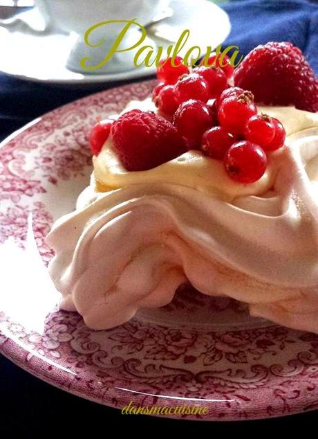 Pavlova con Chantilly al limone