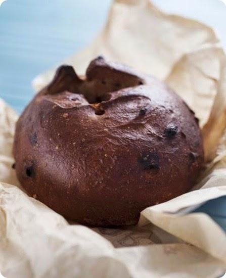 Pane all’arancia con cioccolato