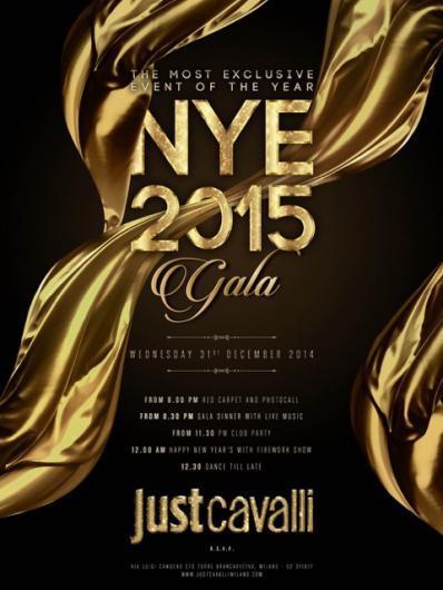 NEW YEAR`S EVE GALA NIGHT @ Just Cavalli Milano