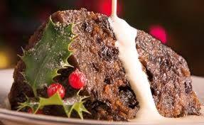 Christmas pudding inglese ....Natale a Londra