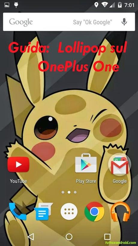 [Guida] Come aggiornare il OnePlus One a Lollipop (CyanogenMod 12)?