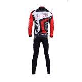 Anself Abbigliamento Ciclismo Set Abbigliamento sportivo per bicicletta all'aperto Maglia manica lunga Pantaloni lunghi da uomo traspirante