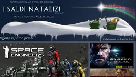 Scattano i saldi natalizi di Steam