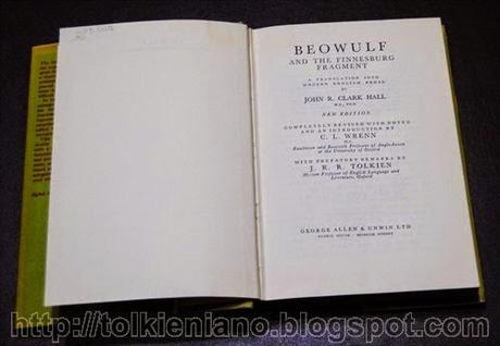 Beowulf and the Finnesburg Fragment, di J.R. Clark Hall e introduzione di J.R.R. Tolkien, 1972