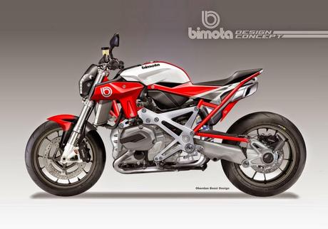 Design Corner - Bimota BB4-S Cafè Fighter Concept by Oberdan Bezzi