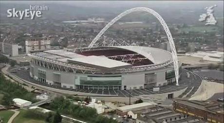 (VIDEO)Wembley stadium. Ripreso da un drone