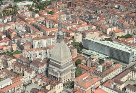 Flyover Torino: la Mole Antonelliana e la città ora si sorvolano in 3D