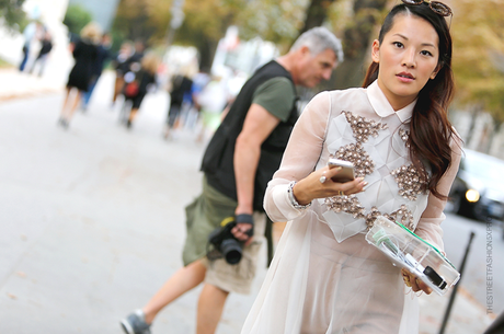 In the Street...Tulle Skirt...For vogue.it