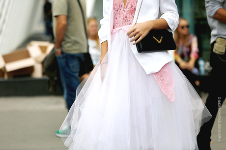 In the Street...Tulle Skirt...For vogue.it