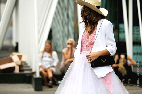 In the Street...Tulle Skirt...For vogue.it