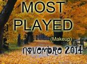 Most played novembre 2014