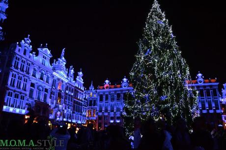 Natale a Bruxelles Grande Place