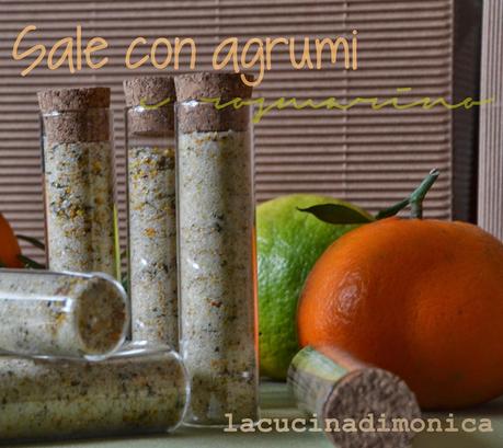 sale con agrumi e rosmarino